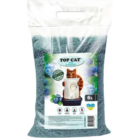 Соєвий наповнювач для котячого туалету Top Cat Tofu Blueberry - з ароматом чорниці 