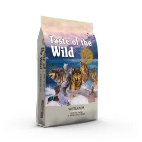 ухой корм Taste of the Wild Wetlands Canine Formula – для взрослых собак, с уткой и перепелами