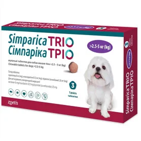 Simparica Trio 2.5 - 5