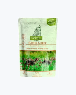 Влажный корм Isegrim Pouch Roots Junior Turkey & Beef (Изегрим) – для щенков, с индейкой и говядиной