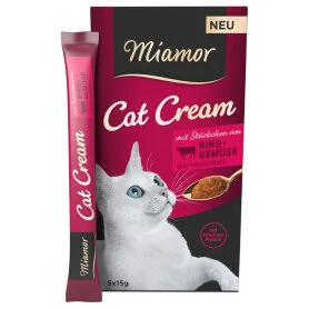 Miamor Cat Cream Mit stuckchen Rind gemuse