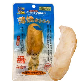 Запечені ласощі CattyMan Chicken Fillet Bonito для котів з куркою і макреллю