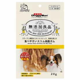 Жевательное лакомство DoggyMan Dental Chew Chicken Achilles вяленое сухожилие для собак