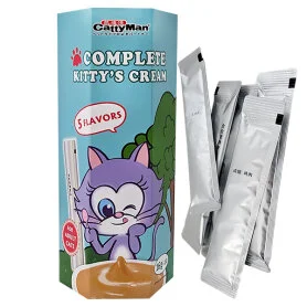 Набір рідких ласощів CattyMan Complete Kitty’s Cream для котів