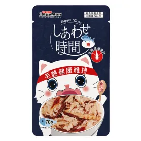 Беззерновой влажный корм CattyMan Happy Time Eye & Coat Care для кошек с тунцом